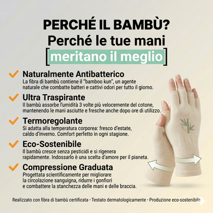 Rimedio Naturale in Bambù per Mani Rigide e Doloranti