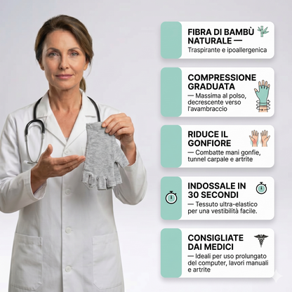Rimedio Naturale in Bambù per Mani Rigide e Doloranti